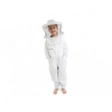 Childrens Beesuit - Buzz Workwear - Fencing Veil - Mid Quality - 5 Sizes - White