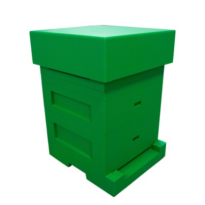 Hive - National - Polystyrene - Flat Roof - Assembled - 1st Quality