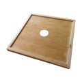 Crown Board - National Hive -  Hardwood Frame & Ply Panel with One Hole - DOES NOT Include Bee Escapes