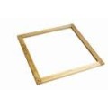 Polycarbonate Crown Board - National Hive - Pine Frame & Polycarbonate Panel - No Cut-out Holes