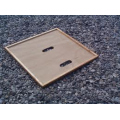 Crown Board - National Hive -  Hardwood Frame & Ply Panel with Two Holes - DOES NOT Include Porter Bee Escapes