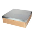 Flat Roof - National - Cedar - 6" Metal Roof - Assembled -1st Quality 