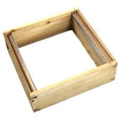 Shallow/Super Box  - National - Cedar/Pine - Castellated Spacers Not Included - Flatpack - No Frames - 2nd Quality